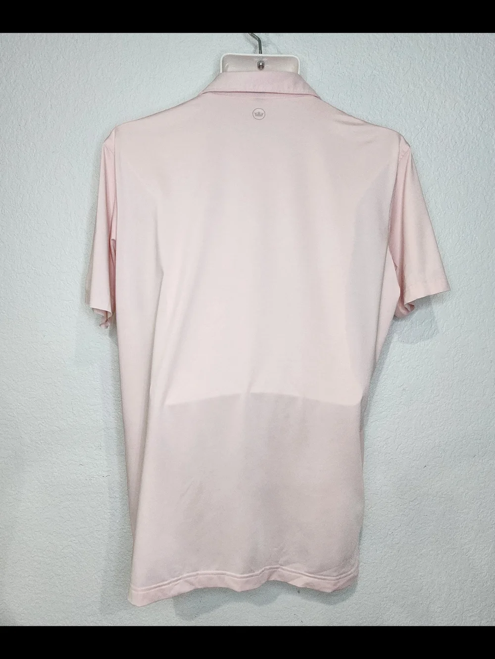 Peter Millar Pale Pink Short-Sleeve Polo